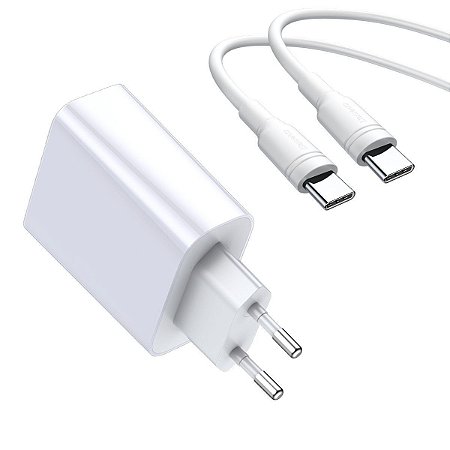 Carregador Celular Micro Usb 3.0  Mi A80 3.1A Branco
