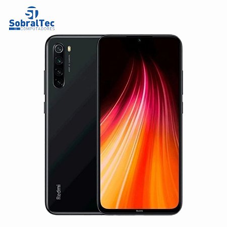 Celular Xiaomi Redmi Note 8 64Gb 4Gb Ram Dual Sim Tela 6.3" Cam 48Mp Space Black M1908C3JH