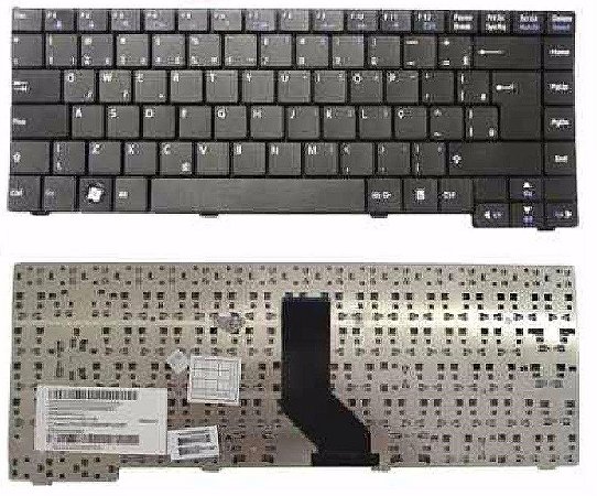 Teclado Notebook LG A410 C40 - LG C400 Pn AEQL7600010 Preto BR