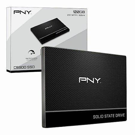 Hd Ssd 120GB PNY CS900 Sata 2.5 SSD7CS900-120-RB