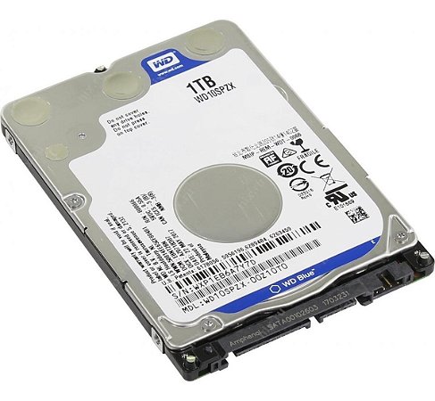 HD Interno Notebook 1Tb Wester Digital WD WD10SPZX
