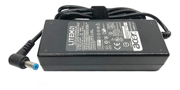 Fonte Notebook Acer 19v 4.7a Mod Pa-1900-05 Plug Azul  (5.5 x 1.7mm)
