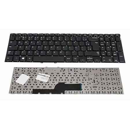 Teclado Notebook Samsung Np270e5e-kd1br Np270e5e-kd2br Com Ç- Preto