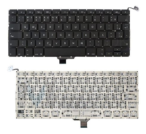 Teclado Notebook Apple Macbook Pro A1278 Com Ç