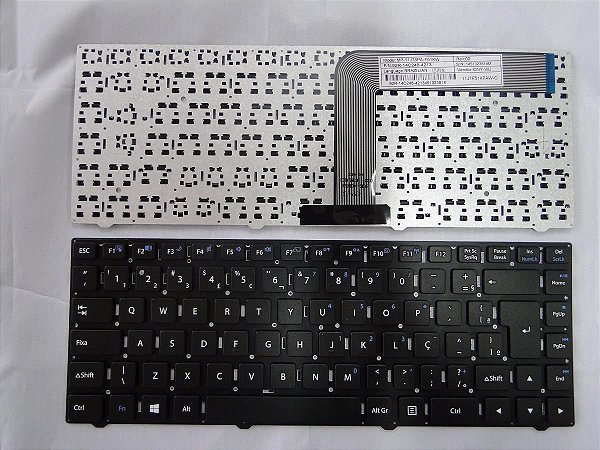 Teclado Notebook Positivo Mod- MP-11J78PA-F51kw PN 82r-14c248-4214 XR2998 XR3000 XR3008 W