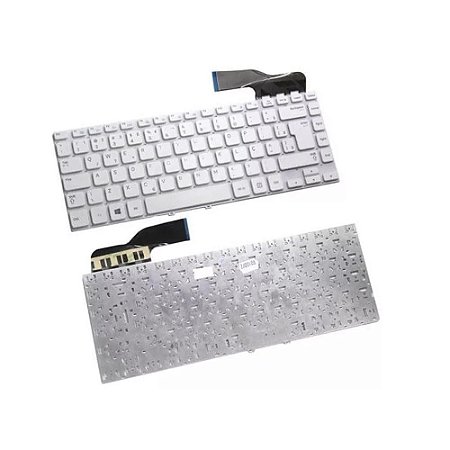 Teclado Notebook Samsung Pn: 9z.n4nsc.30G Np270 Np270E5E Branco