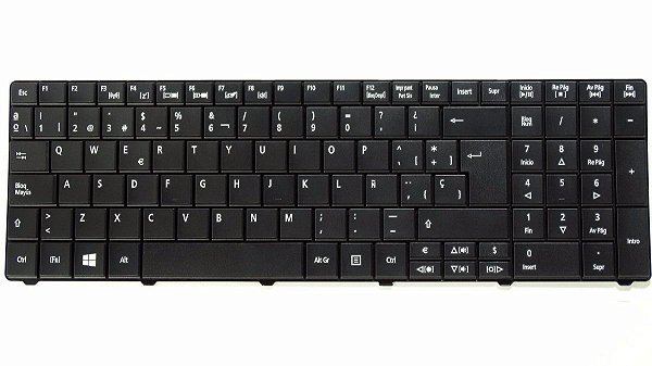 Teclado Notebook Acer E1-571-E1-531-MP-09G36PA-6981W Black-BR