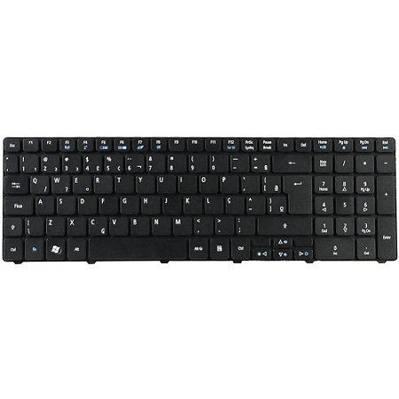 Teclado Compatível Notebook Acer Aspire 5810, 5750, 5810T, 5336, F3 Wi-Fi, TC405 - BringIT