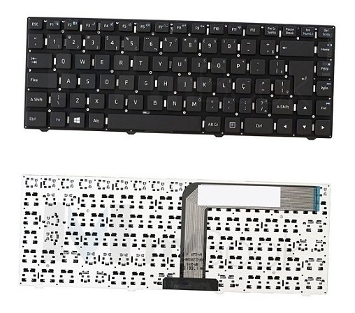 Teclado Notebook Positivo Mod/ MP-11J78PA-F51QW Pat N/ 82r-14c248-4214