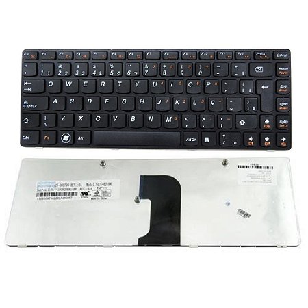 Teclado Notebook Lenovo G Series G50-80 | Preto ABNT2