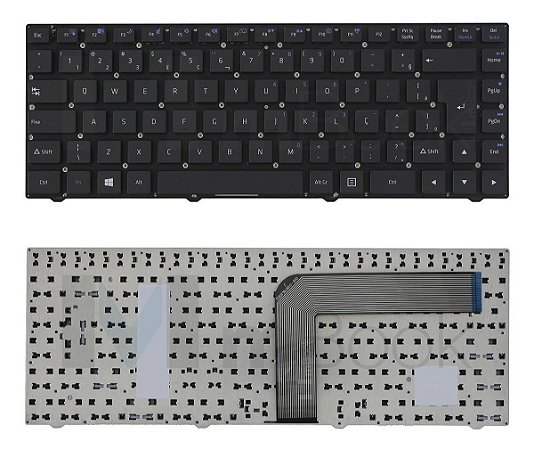 Teclado Notebook Sim+ Positivo Modelo Sim 970m