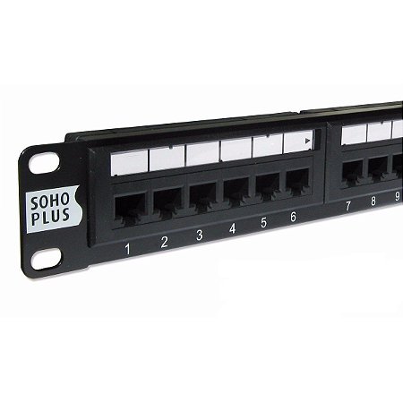 Patch Panel Categoria 6 Utp 24 Portas JZ2002-2