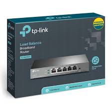Roteador Tp-Link TL-R470T+ 4 Wan + Load Balance Até 4 Links
