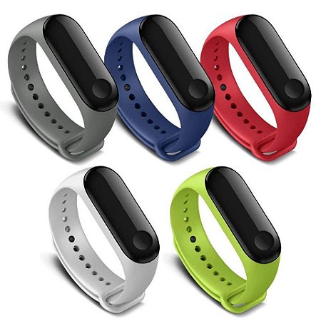Pulseira Extra para Xiaomi Mi Band 3/4 Multicores
