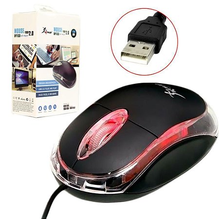 Mouse Optico Usb 2.0 Knup KP-M611