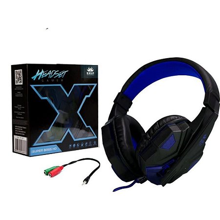 Headfone Headset Gamer Com Microfone KNUP KP-397