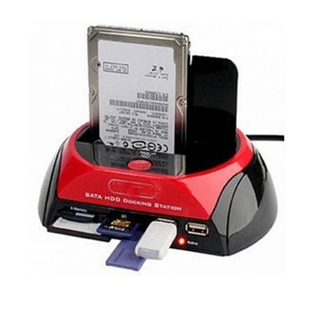 Dock Station Para Hd Sata/Ide 2,5 e 3,5 e Cartões de Memoria XTrad-875