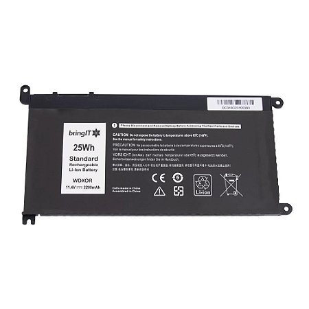 Bateria para Notebook Dell Inspiron 15-5567-A40c Litio-Polimero Pn Wdx0r