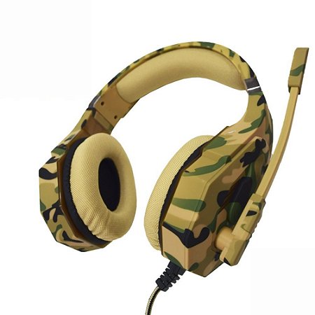 Fone Gamer Headset Camuflado Xtrad LC821