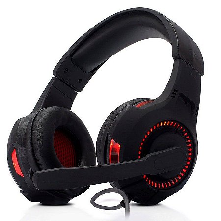 Headphone Gamer USB Boas BQ-9800 Para PC E PS3 Entre Outros