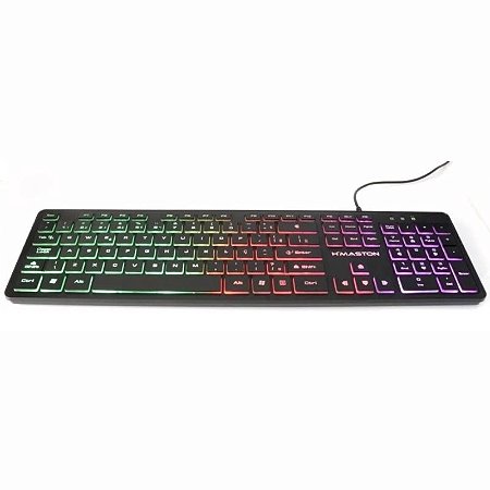 Teclado Gamer Retroiluminado H'maston Ak-200 Abnt2