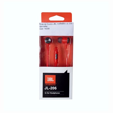 Fone de Ouvido JBL HARMAN -JL-206