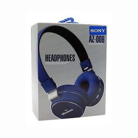 Fone De Ouvido Headphones Wireless Sony Az-006