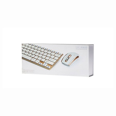 Mini Teclado e Mouse Sem Fio Combo Wireless 2.4g Hk.3910 Xtrad