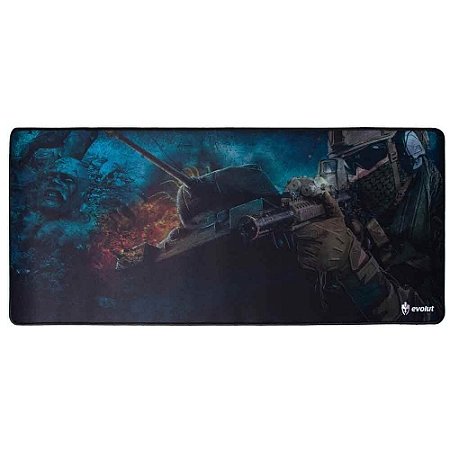 Mouse Pad Gamer Evolut Blue 70X30Cm EG-402 BL