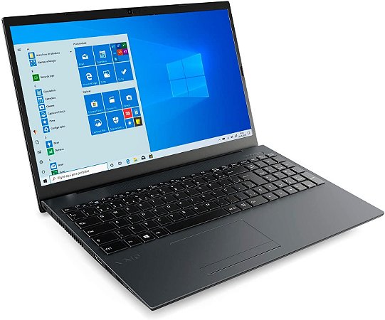 Notebook VAIO Core i3-8130U 4GB 1TB Tela 15.6” Windows 10 FE15 VJFE51F11X-B0111H