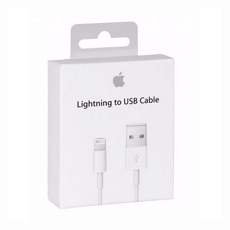 Cabo Usb Para Iphone 7 Lightnig Branco