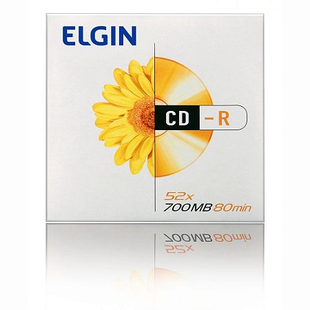 CD R Elgin 52X 700MB 80 Min. Unidade