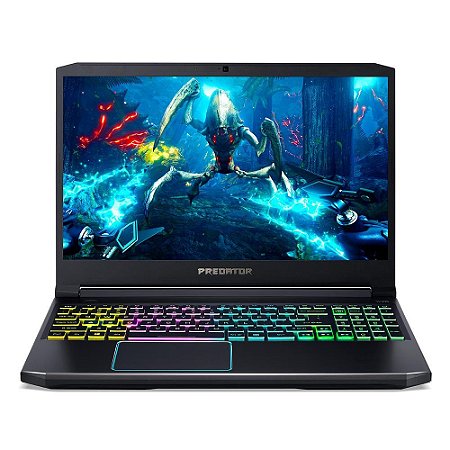 Notebook Gamer Acer®, Intel® Core™ i7 9750H, 16GB, 1TB HD + SSD 128 GB, Tela de 15,6", Helios 300 - PH315-52-748U