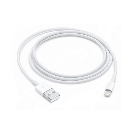 Cabo Usb Para Iphone 7 Lightnig Branco Waterproof