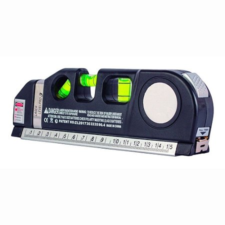 Multiferramenta Profissional Trena Nivel Laser Nivelador Régua Xtrad LV-03