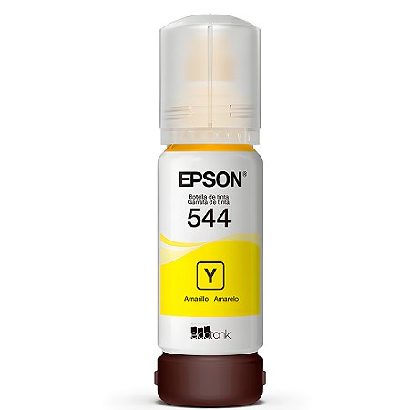 Refil de Tinta Epson Amarelo 544-T544420 Original Para L3110/L3150 Rende 7.500 Paginas (Fora da Caixa)