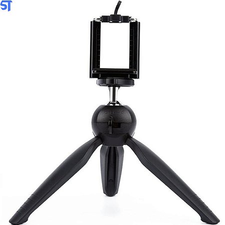 Tripé Ajustável Profissional 18Cm Rotação 360º Com Suporte Xtrad FF0086