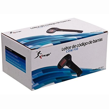 Leitor Laser De Codigo De Barras Knup Usb2.0 Kp-1017