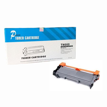 Cartucho Compatível Toner Brother TN2340/2370/TN660 2.6K Premium, Para 2360DW. 2540DW, L2520DW, L2720DW