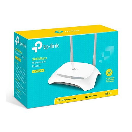 Roteador Tp Link Wireless N 300Mbps TL WR840NW