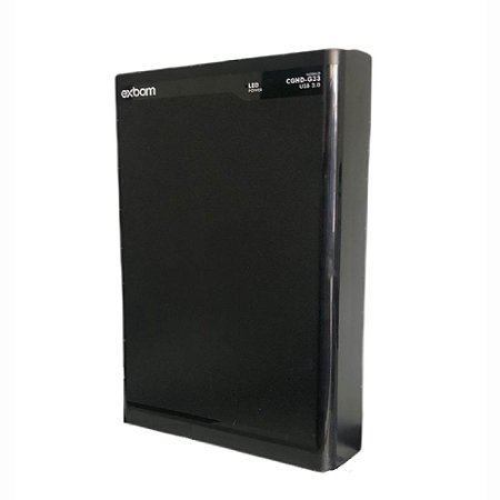 Case Para HD 3,5 Polegadas SATA III USB 3.0 Bussines 6 Gbps Exbom CGHD-G33