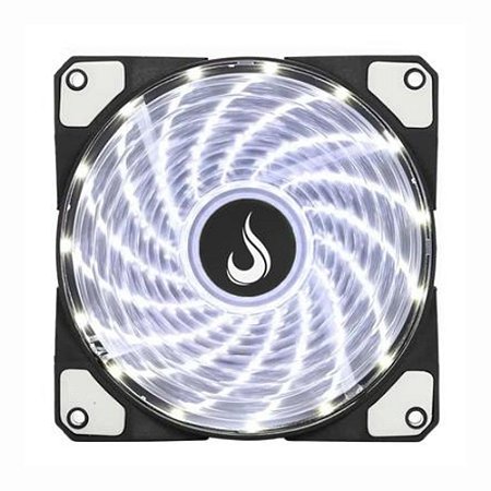 Cooler Fan Rise Mode Wind W1, 120mm LED Branco RW-WN-01-BW