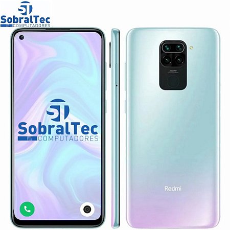 Smartphone Xiaomi Redmi Note 9 64GB 3GB RAM - Versão Global - Polar White