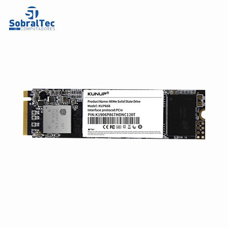 SSD M.2 NVMe Protocolo Solid State Drive 2280 PCIe 128GB KUNUP
