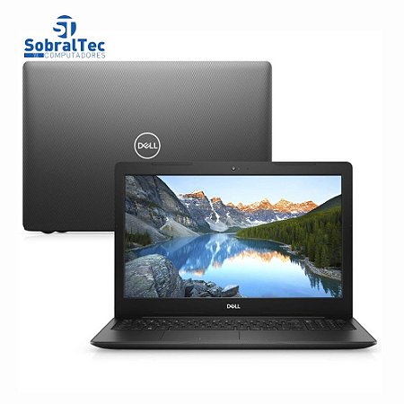 Notebook Dell Inspiron I15-3583-FS1P 8ª Intel Core i5 8GB 256GB SSD 15,6" W10 Preto