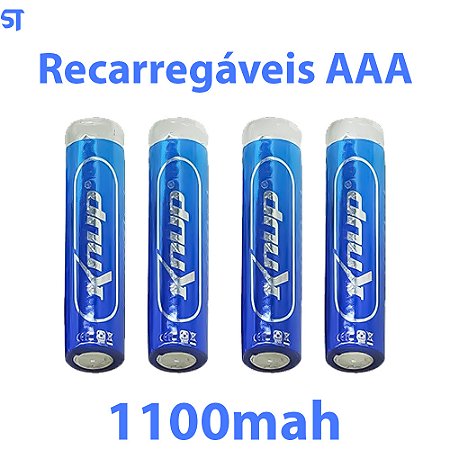 Pilhas Recarregáveis AAA 1800mAh Pack c/2 - ALFACELL