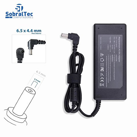 Fonte BringIT Compativel Com Sony Vaio - 19.5V 4.7A 92W - 6.5Mmx4.4Mm - Agulha