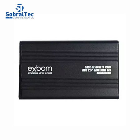 Case Para HD De Notebook Usb 2.0 Sata 2.5 CGHD-10 Exbom