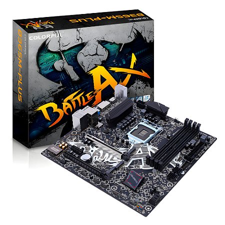 Placa Mãe Colorful Battle-AX B365M-PLUS V20 LGA 1151, 9ª Ger. e 8ª Ger., mATX , DDR4