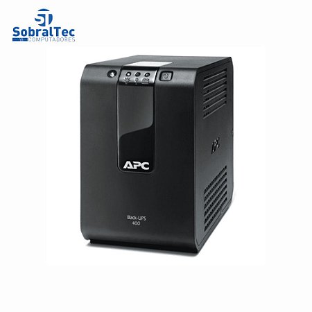 Nobreak APC Back-Ups 400VA 220W Bivolt 115V 220V 4 Tomadas BZ400BI-BR
